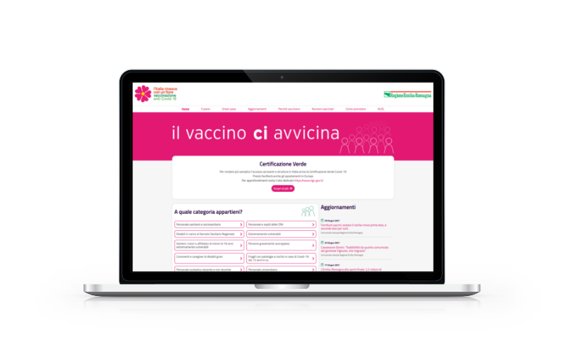 Vaccino anti Covid-19 Regione Emilia-Romagna